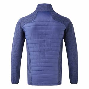 Parka de invierno de gran tamaño para hombre, cuello levantado cálido a prueba de viento con bolsillo con cremallera, abrigo informal de manga larga para exteriores - Product Image 3