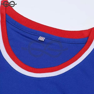 Nueva venta al por mayor de malla personalizada ropa de baloncesto camiseta camisetas de baloncesto personalizadas equipos Camiseta deportiva - Product Image 6