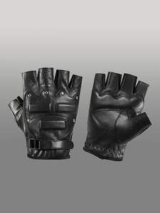 Professional Half-Finger Boxing Karate Gloves Adults Custom Logo Waterproof Leather Breathable Daily Training <b>Hand</b> <b>Grips</b> Outdoor - Product Image 4