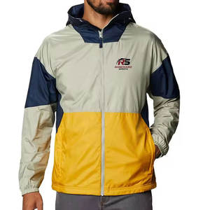 Chaqueta Cortavientos Ligera para Hombre, Impermeable, Transpirable, Chaqueta Informal para Exteriores - Product Image 1