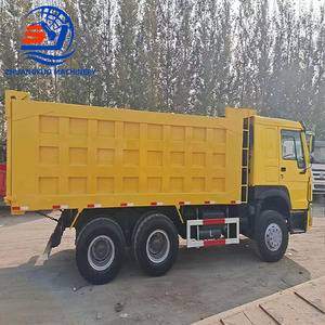 Camión volquete Howo usado Camión volquete Howo 6x4 336 371 10 40ton Volquete de ruedas Camión volquete usado a la venta con precio bajo - Product Image 5