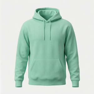 <b>Men</b> 100% Cotton Hoodie Customized Logo Printing Screen <b>Thermal</b> Heat Transfer Stickers OEM Pullover Sweatshirt Heavyweight <b>Top</b> - Product Image 1