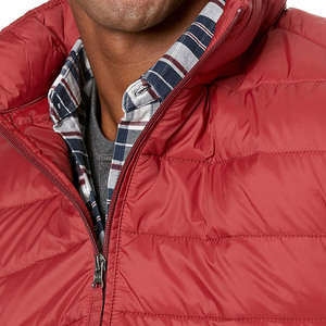 2025 Solid Color Casual Men Puffer Jacket Streetwear New Fashion <b>Windproof</b> Men Puffer Jacket - Product Image 4