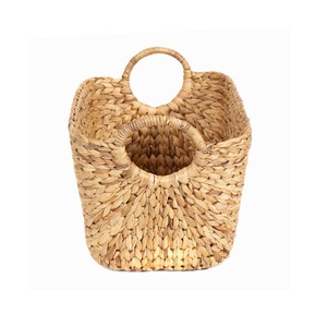 100% naturel jacinthe d'eau panier de rangement de haute qualité Flexible durable multifonction pour Top vêtements ménage stockage - Product Image 2