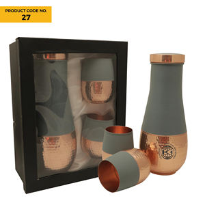 Bouteille d'eau de Sport en acier inoxydable isolé à Double paroi, thermos en cuivre, vente en gros - Product Image 2