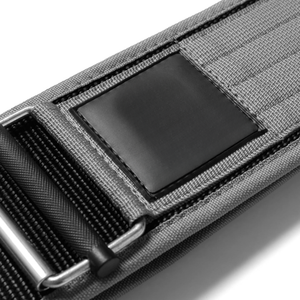 Ceinture d'haltérophilie en nylon avec logo personnalisé, ceinture d'haltérophilie à verrouillage rapide pour entraînement physique, ceinture d'haltérophilie pour femmes - Product Image 2