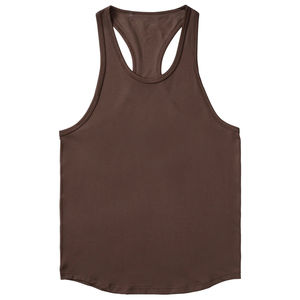 Débardeur de sport respirant personnalisé de haute qualité pour hommes, vêtements de sport avec options d'impression personnalisée, commandes en gros 2026 - Product Image 1