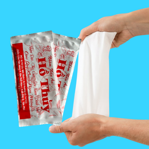 Mini toallita húmeda Precio barato Limpieza rápida Fácil de llevar Limpieza después de comer Impresión personalizada Hecho en Vietnam Fabricante - Product Image 1