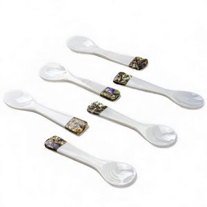 Cuillère en nacre pour dessert et vaisselle, fabriquée et fournie du Vietnam - Product Image 3