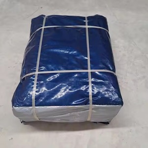 Proveedor indio de tela de malla de PE extra gruesa lona impermeable resistente al desgarro cubierta Lisa industria minera equipo pesado - Product Image 2