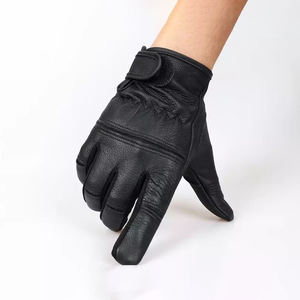 Gants en cuir vintage d'hiver pour femmes, design personnalisé, nouveau produit, fournisseur d'usine, non doublés, pour la conduite, habillés, pour hommes - Product Image 5