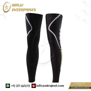 Vente en gros Chaussettes de cyclisme coupe-vent Jambières antidérapantes Jambières flexibles pour protéger les genoux pour le sport en plein air VTT vélo Leggings de vélo - Product Image 4