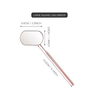 <b>Makeup</b> <b>Mirror</b> <b>for</b> Eyelash Extensions Wholesale Custom Lash <b>Mirrors</b> Personalized Beauty <b>Mirror</b> <b>for</b> Salon and Travel Use - Product Image 2