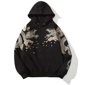 Hot Selling Custom Logo Cotton Blank <b>Hoodies</b> Light Weight <b>Plain</b> Hoodie <b>Men</b> Pullover <b>Hoodies</b> - Product Image 6