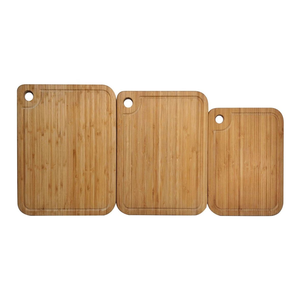 Nouvel ensemble de planches à découper en bambou, 3 pièces, blocs à découper sains pour la cuisine - Product Image 2