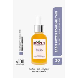 Huile de lin pure à 100 % PROCLS, huile essentielle de Linum Usitatissimum, 30 ml, Turquie - Product Image 3
