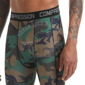 FANTASY WEAR OEM 2026 Short de Compression Premium à Séchage Rapide en Polyester Spandex pour Hommes, Short de Sport et d'Entraînement Certifié CE ISO - Product Image 2