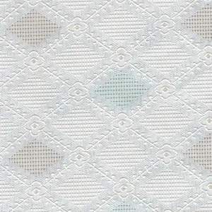 폭 58 인치의 흩어진 자리 100% 폴리에스터 레이피어 자카드 패브릭과 마름모 패턴 디자인 양각 패브릭