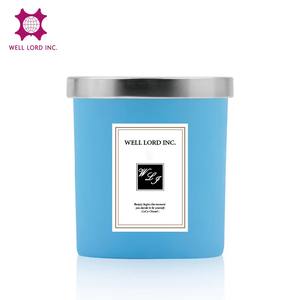 320ML Handmade <b>Glass</b> <b>Candle</b> <b>Holders</b> Durable Empty Cylinder <b>Candle</b> Jars for Christmas Party Gifts - Product Image 3