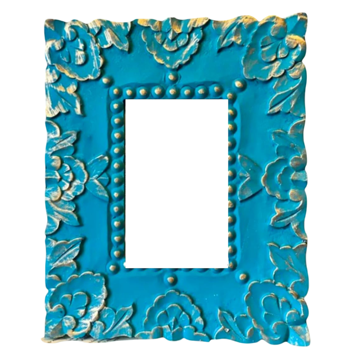 สีน้ำเงินทองโบราณ