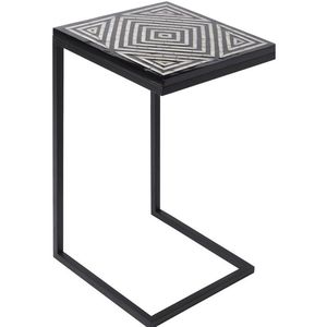 Home Decorative Handmade Bone Inlay with Natural Polished Best Quality Round Bone Inlay Coffee <b>Table</b> with Floral <b>Top</b> - Product Image 3