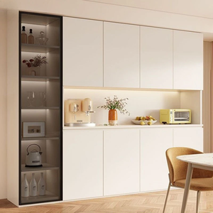 Organisateur de cuisine et de salle à manger en gros avec noyau en panneau de particules, finitions personnalisées, sections modulaires, chargement en conteneurs et fourniture OEM - Product Image 3