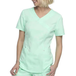 Tenues médicales professionnelles unisexes légères et écologiques en spandex extensible tricoté, détection d'aiguilles, logo personnalisé, service OEM - Product Image 6