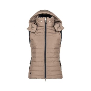 Chaleco de equitación con cremallera aislado cálido de moda para mujer Chaleco de chaleco internacional estándar de la mejor calidad para jinetes - Product Image 2