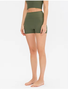 Vente en gros de short motard taille haute élastique et respirant pour femmes vêtements de sport sans couture pour la gym et le fitness - Product Image 2