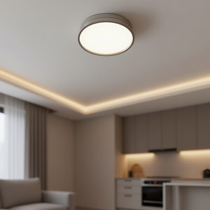 Downlight CCT regulable de níquel de 6W para empotrar de 75-85mm con ángulo de haz de 110° - Product Image 3