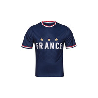 Nueva Llegada, Diseño Personalizado, Camiseta de Fútbol para Adultos, 100% Poliéster, Alta Calidad, Color y Logotipo Personalizables, Secado Rápido, Unisex