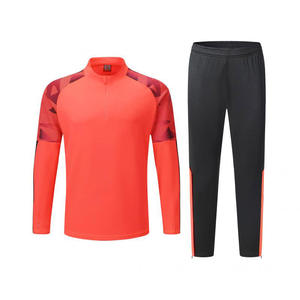 2024 survêtement personnalisé pour hommes nouveauté 100% coton veste de football manches longues Club survêtement de football pour l'hiver - Product Image 3