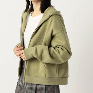 Sudadera con Capucha para Mujer, Cómoda para el Invierno, con Tela Transpirable, Modelo 2026 / Precio al por Mayor, Sudadera con Cierre y Forro Polar Suave - Product Image 6