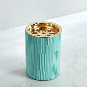 Quemador de incienso de Metal de lujo Premium recién llegado hogar decorativo Primavera Verano Otoño Invierno centro de mesa hecho a mano duradero Eid - Product Image 5