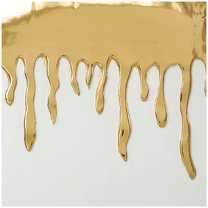 Florero dorado de diseño Multimf, elegante, multiusos, Ideal para exhibición de flores, Mini portalápices de plantas o decoración creativa para el hogar - Product Image 2