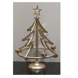 Ornement suspendu d'arbre de Noël moderne en forme d'étoile miroir 3D rouge or blanc de couleur personnalisée - Product Image 6