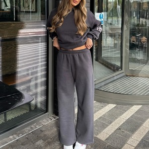 <b>3D</b> <b>Printed</b> Tracksuits OEM Manufacturer Stylish Design 100% Cotton 2 Piece Set Wholesale Breathable Sweat Suits - Product Image 3