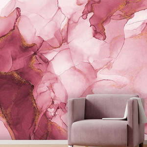 Magnifiques dalles de marbre rose pour les intérieurs de maison élégants créent de beaux comptoirs de sols et des éléments muraux avec de la pierre naturelle - Product Image 3