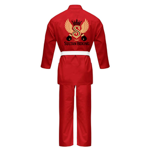 Desgaste de artes marciales de tendencia superior para adultos Servicio OEM de mangas largas para desgaste de artes marciales Desgaste de artes marciales personalizable - Product Image 5