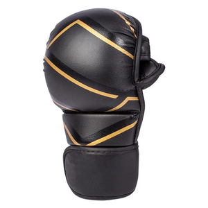 Soft Touch Fabric Good Selling Best Supplier Newest Design Plain Men Fighting Wear Karate Boxing Gloves - Product Image 4