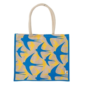 Bolsas de yute 100% de materiales ecológicos al por mayor, bolsas de yute de arpillera en blanco con asas, logotipo impreso personalizado - Product Image 3