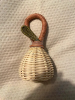 Hochet pour bébé en rotin tressé fait main, jouet gonflable pour bébés de 0 à 4 ans, décoration de chambre de bébé en provenance du Vietnam par KINGHANDICRAFT VIETNAM