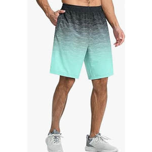 2024 Venta caliente correr Jogging gimnasio pantalones cortos atléticos para hombres pantalones cortos de entrenamiento con bolsillos comodidad cintura elástica pantalones cortos para hombres - Product Image 5