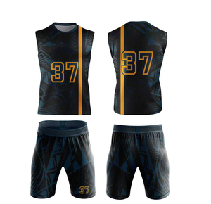 Uniformes de football 7v7 personnalisés de qualité supérieure pour jeunes, entièrement sublimés, uniformes de flag football, logo personnalisé du club, OEM - Product Image 6