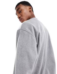 Recién llegado, sudaderas con capucha térmicas de lana polar, jersey básico con capucha de gran tamaño, algodón en blanco personalizado, 100% algodón, Sudaderas con cuello redondo - Product Image 3