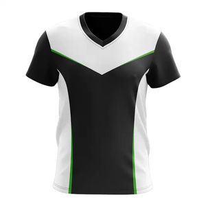T-shirts en gros pour hommes, 100% polyester, impression par sublimation, logo personnalisé, uni - Product Image 2