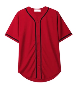 Camiseta de Béisbol Estampada a Todo Color con Mangas Raglán, Cuello en V y Opciones de Nombre de Equipo o Marca Personalizadas - Product Image 4