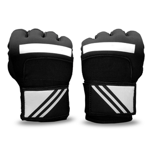 Professional Karate Mitts Elasticated Inner Gel Gloves Cotton Martial Arts Boxing MMA Training Inner gel Gloves Open Finger - Product Image 1