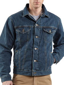 Veste en jean pour homme personnalisable haut de gamme en gros, 100 % coton respirant, imprimé par transfert thermique, style vintage, hiver - Product Image 5