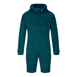 Conjunto de Sudadera con capucha y pantalones cortos deportivos profesionales al por mayor, chándal de lana, ropa deportiva para hombres y mujeres, ropa deportiva de alta calidad - Product Image 1